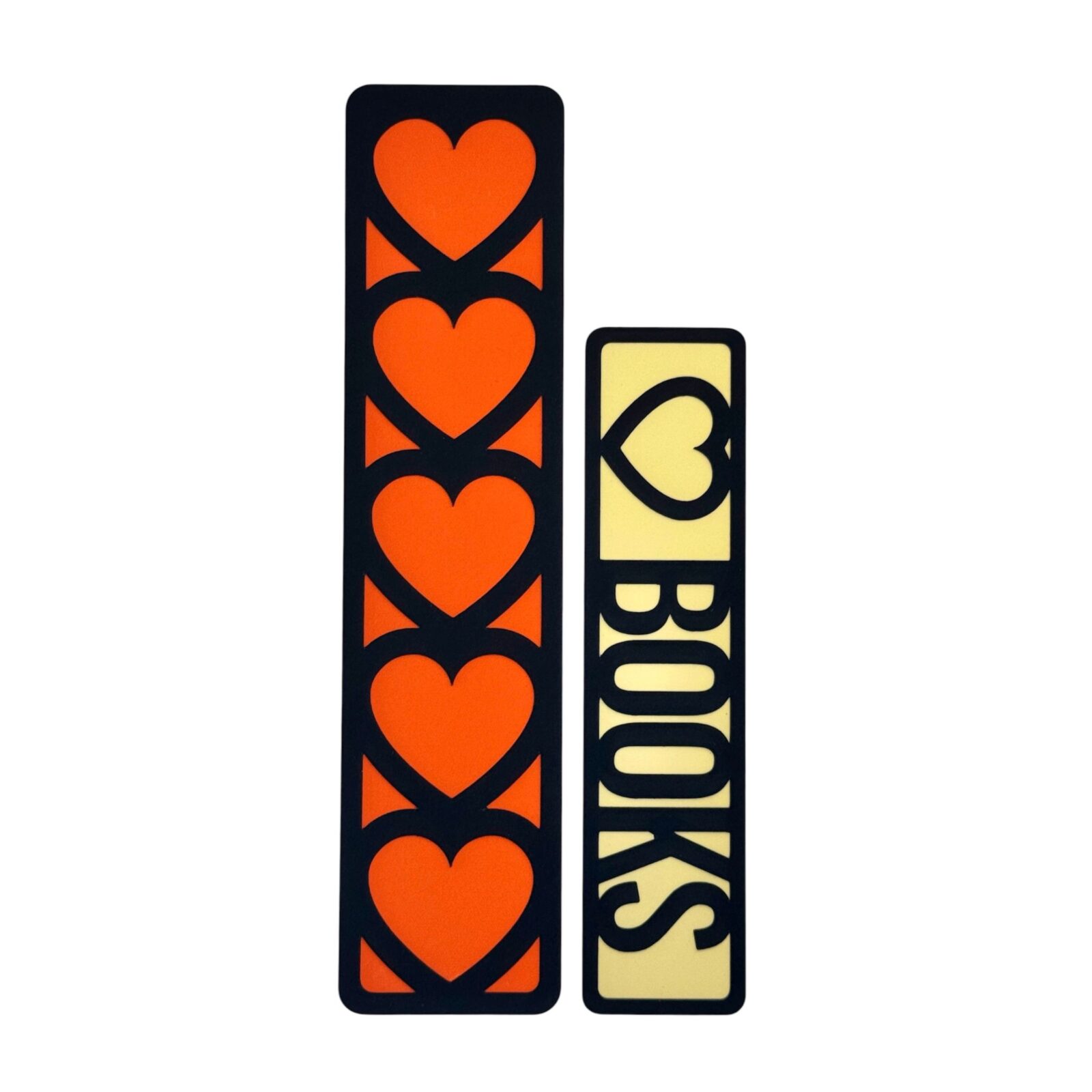 Segnalibri “Hearts and Books” (set da 2)