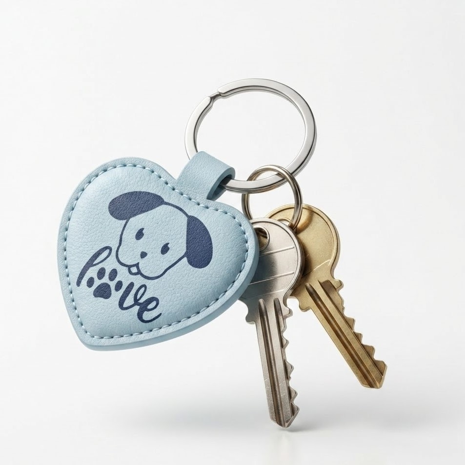 Portachiavi in pelle - Pet Love - immagine 2