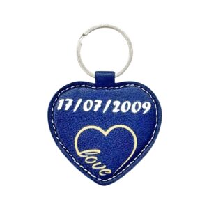 Portachiavi personalizzato con data
