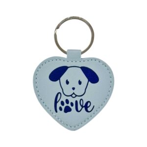Portachiavi in pelle - Pet Love