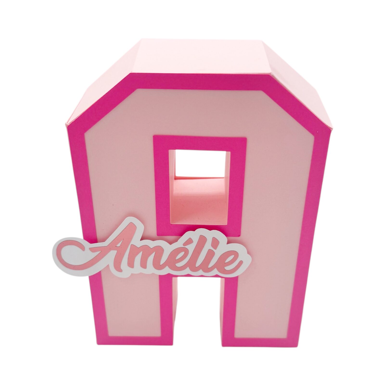 Lettera 3D personalizzata - bimba - immagine 3