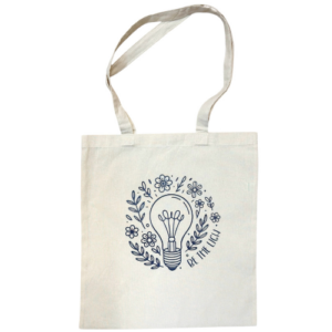 Shopper in cotone Be the Light