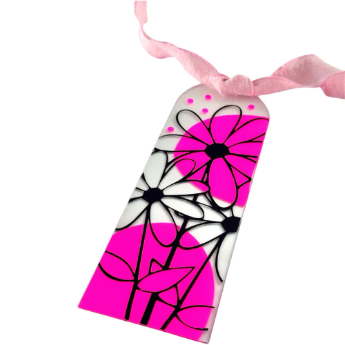 Segnalibro in plexiglas Flower Mood - immagine 2