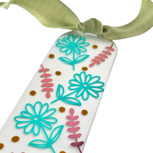 Segnalibro in plexiglas Floral Page - immagine 2