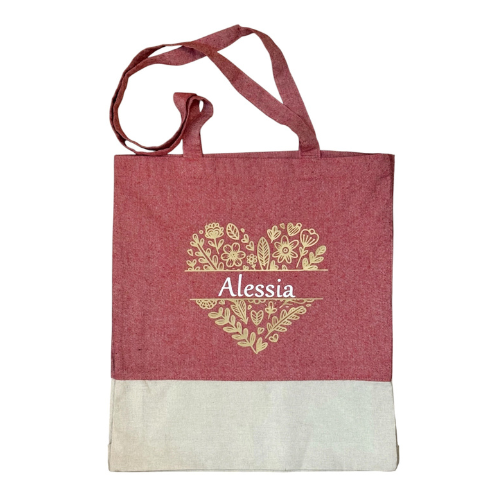 Tote bag in cotone personalizzata